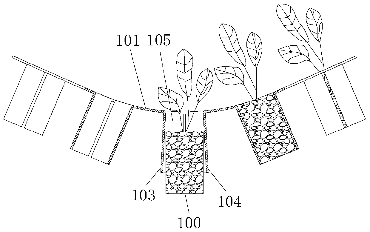 Seedling ejection device for bottomless seedling tray and seedling taking machine