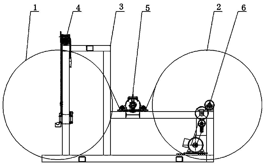 Fluff pulp board slitting machine