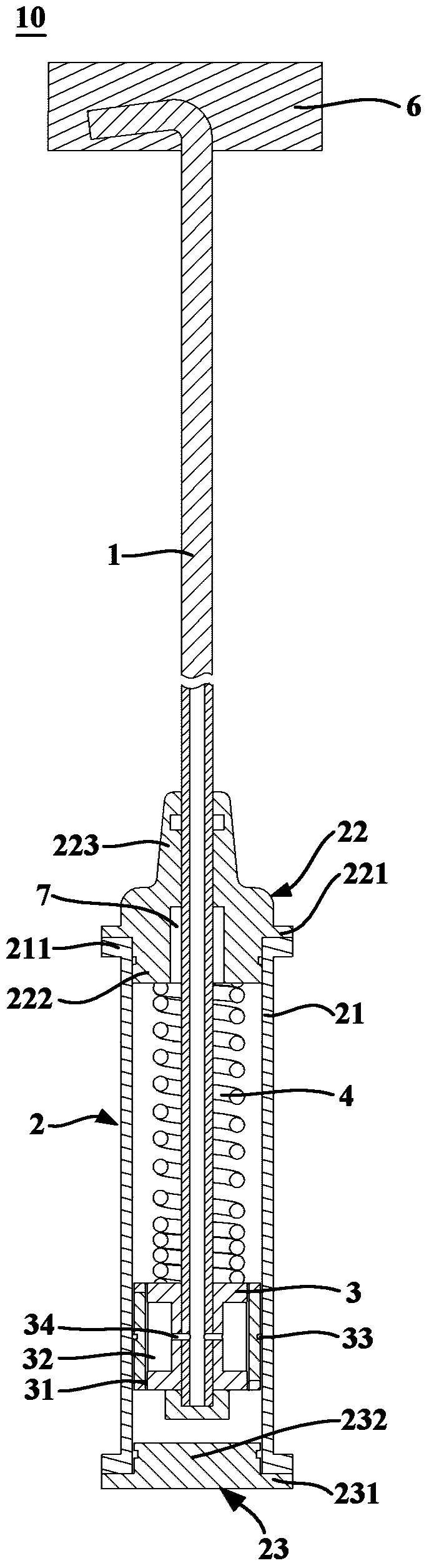 Adjustable damping boom for pulsator washing machine and pulsator washing machine having the same