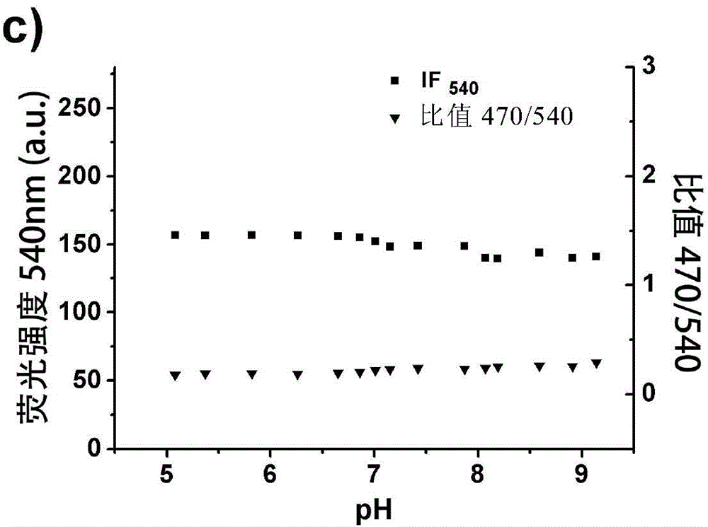 High-selectivity ratio-type fluorescent probe and application thereof