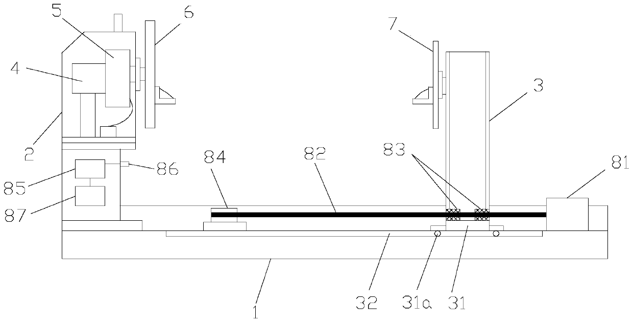 Positioning device for industrial welding robot