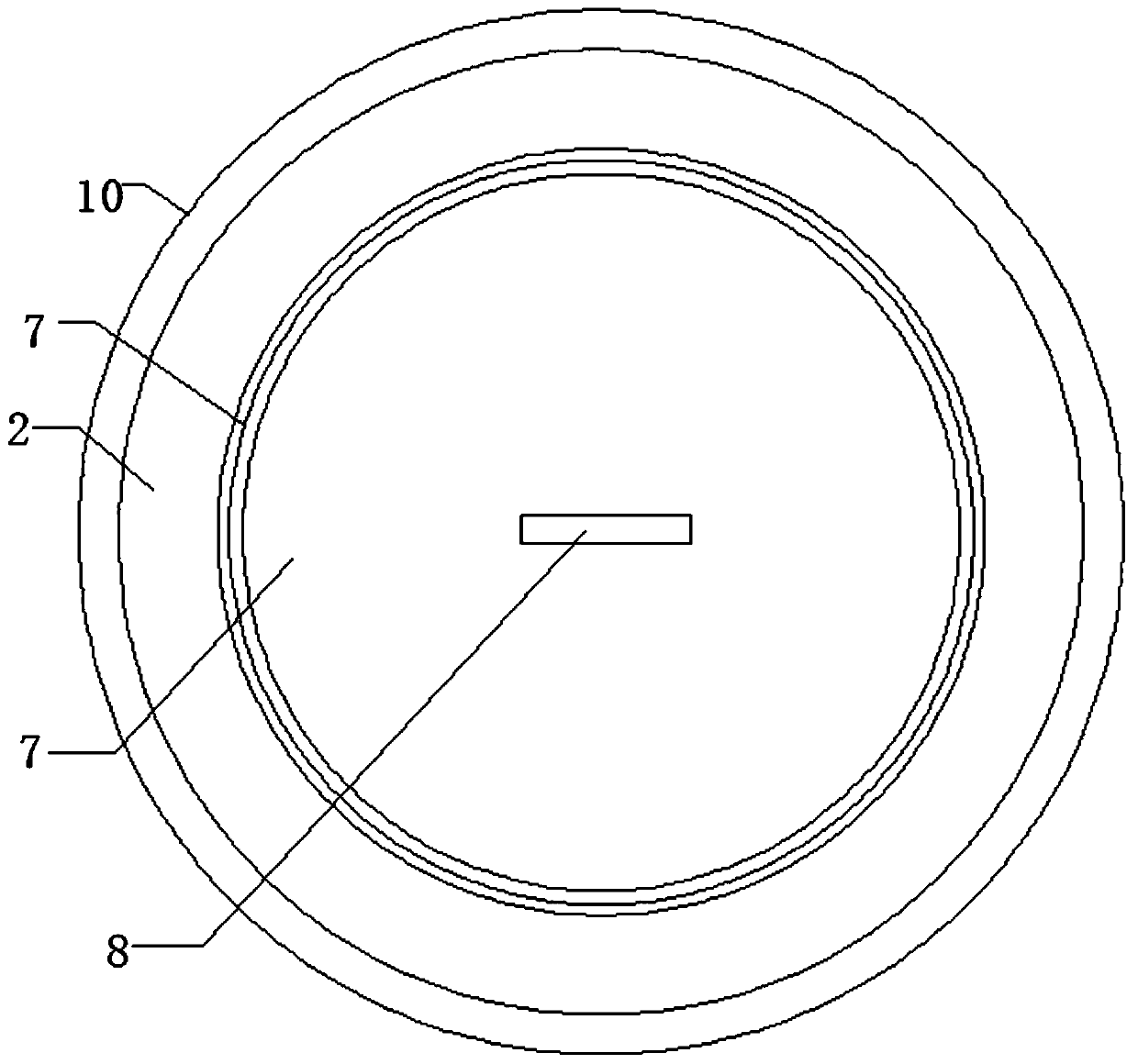 A kind of automobile rubber diaphragm