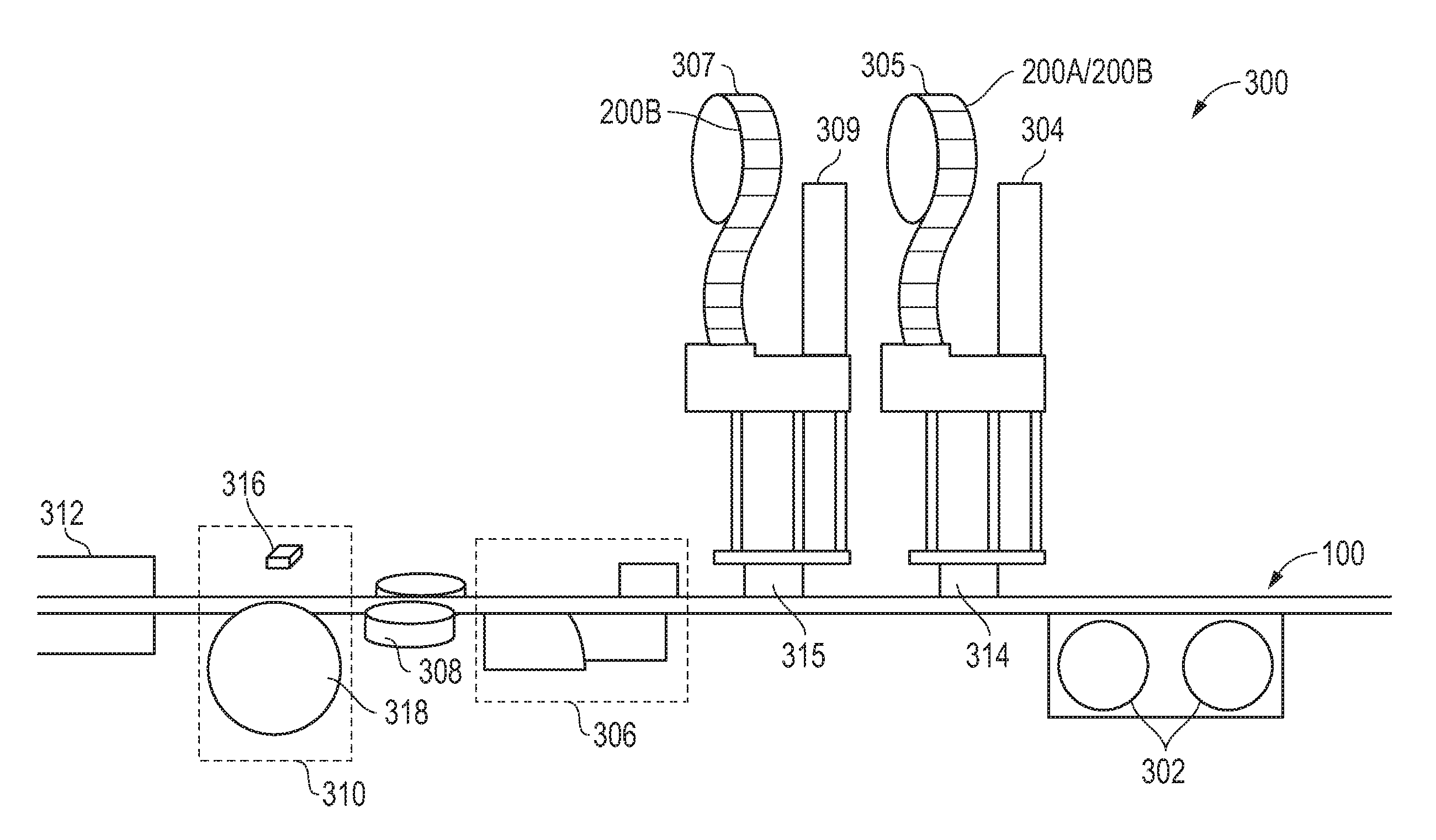 Method and apparatus for applying labels to cable or conduit