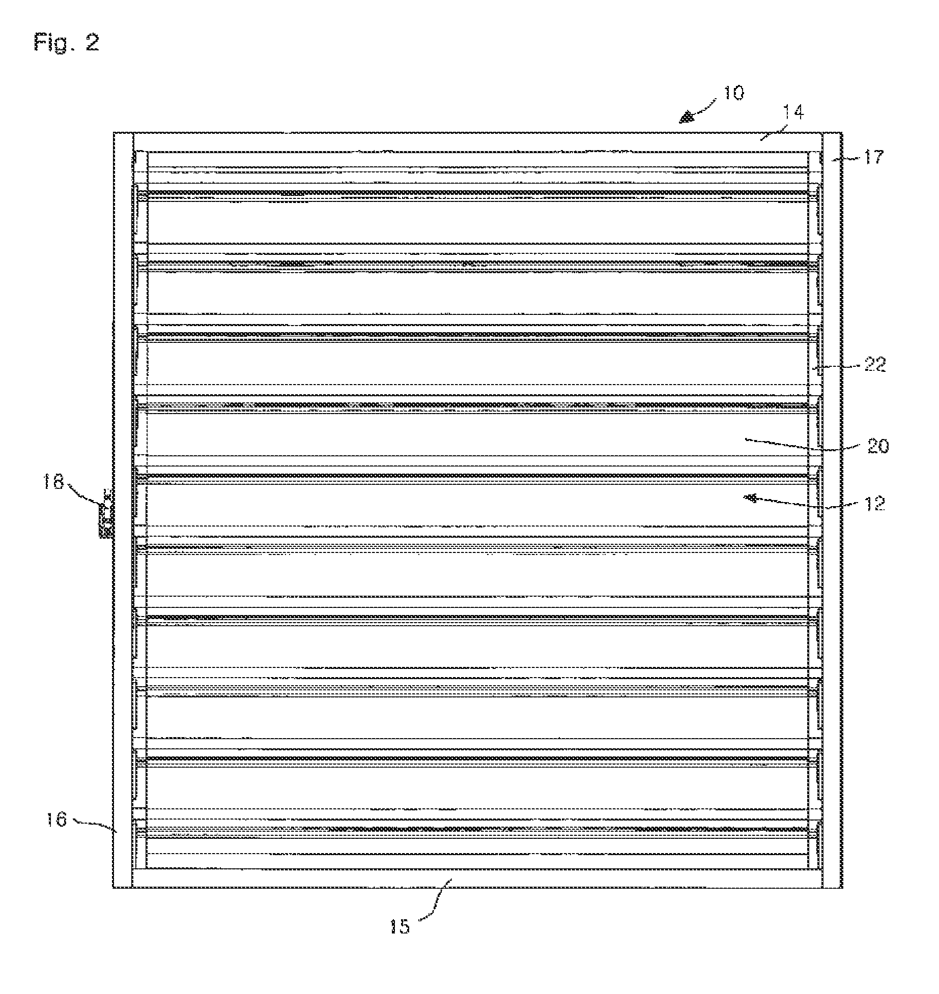 Louver module and louver system employing the same