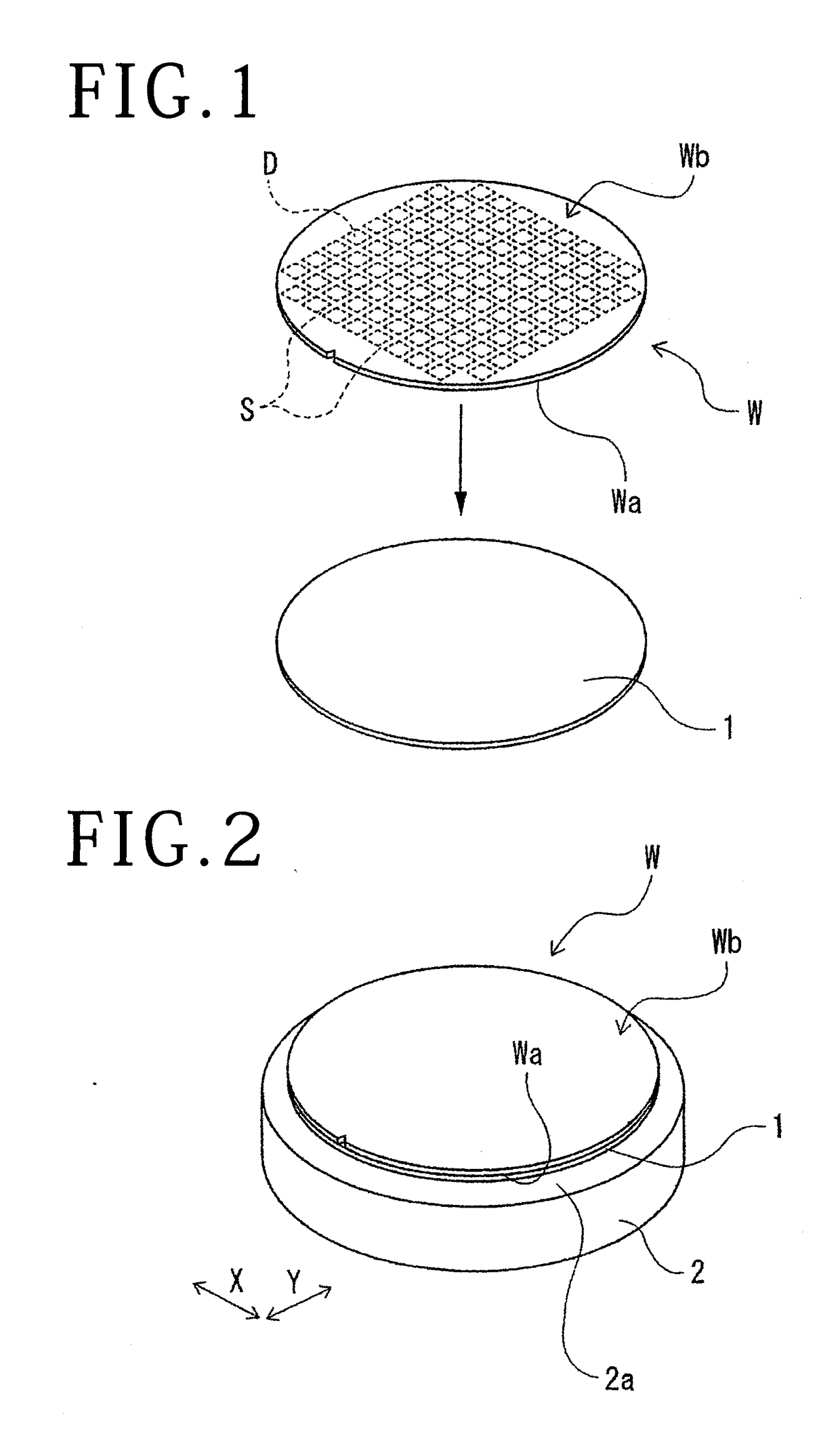 Processing method of wafer