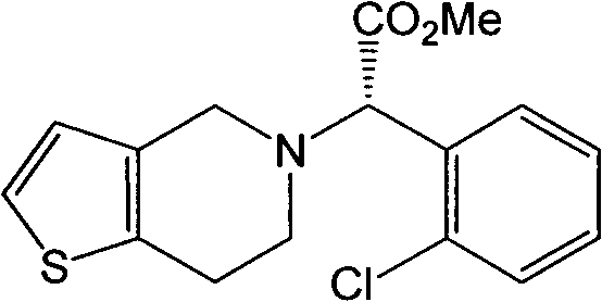 Preparation method for preparing high-purity II type (+)-(s)-clopidogrel bisulfate