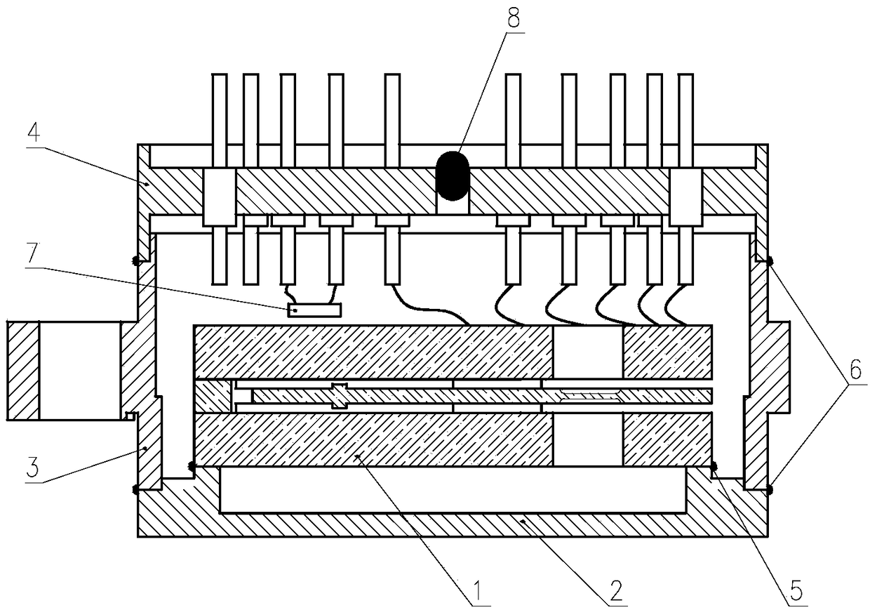 Flexible static supporting accelerometer