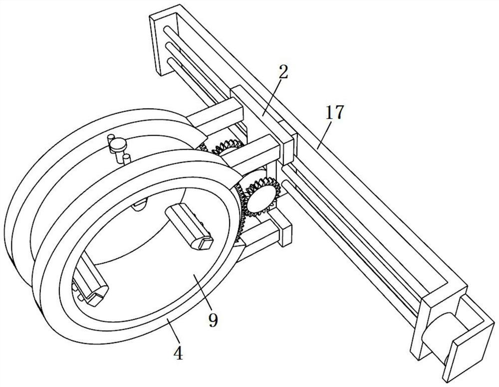 Grinding device for mechanical parts