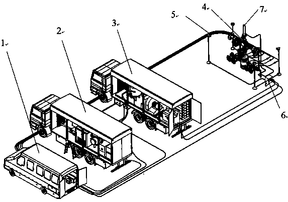 Mobile gas seal detection system applicable to oil field site