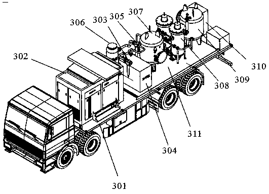 Mobile gas seal detection system applicable to oil field site