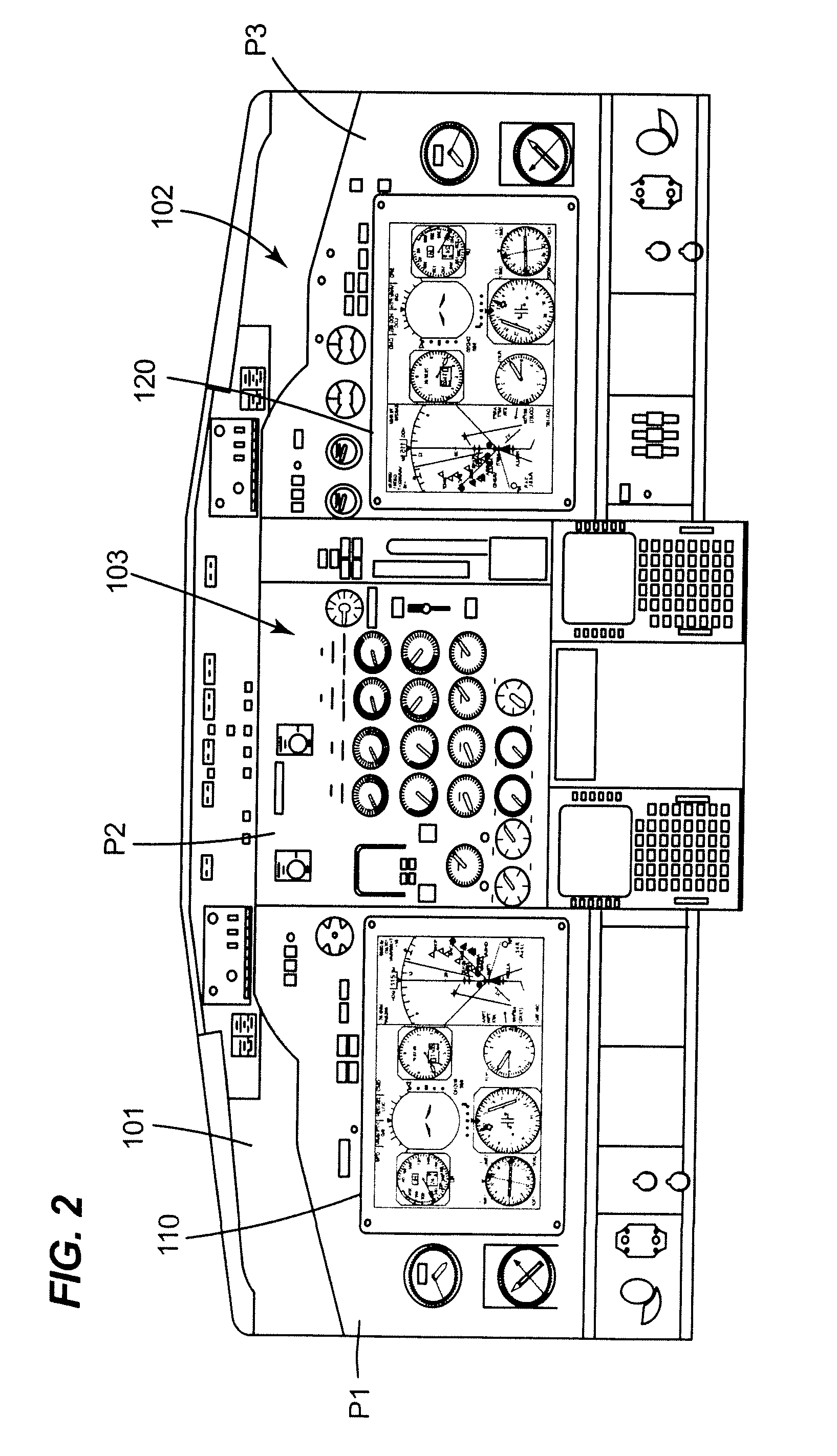 Aircraft displays and display arrangements