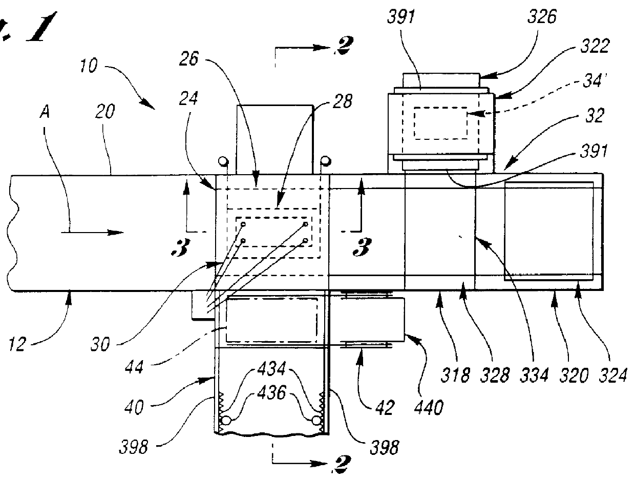 Method for installing glass sheet quench module set
