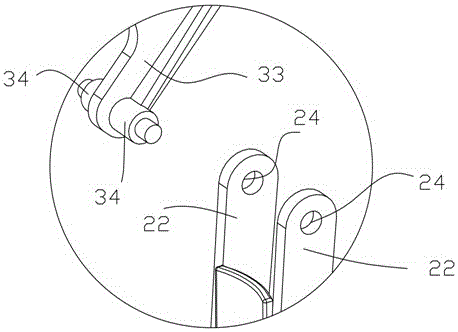 Lifting device for glass panel