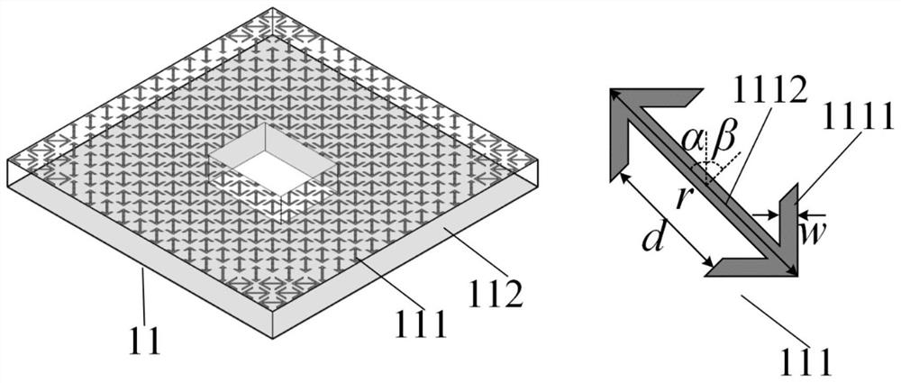Dual-frequency dual-circular-polarization folding reflective array antenna