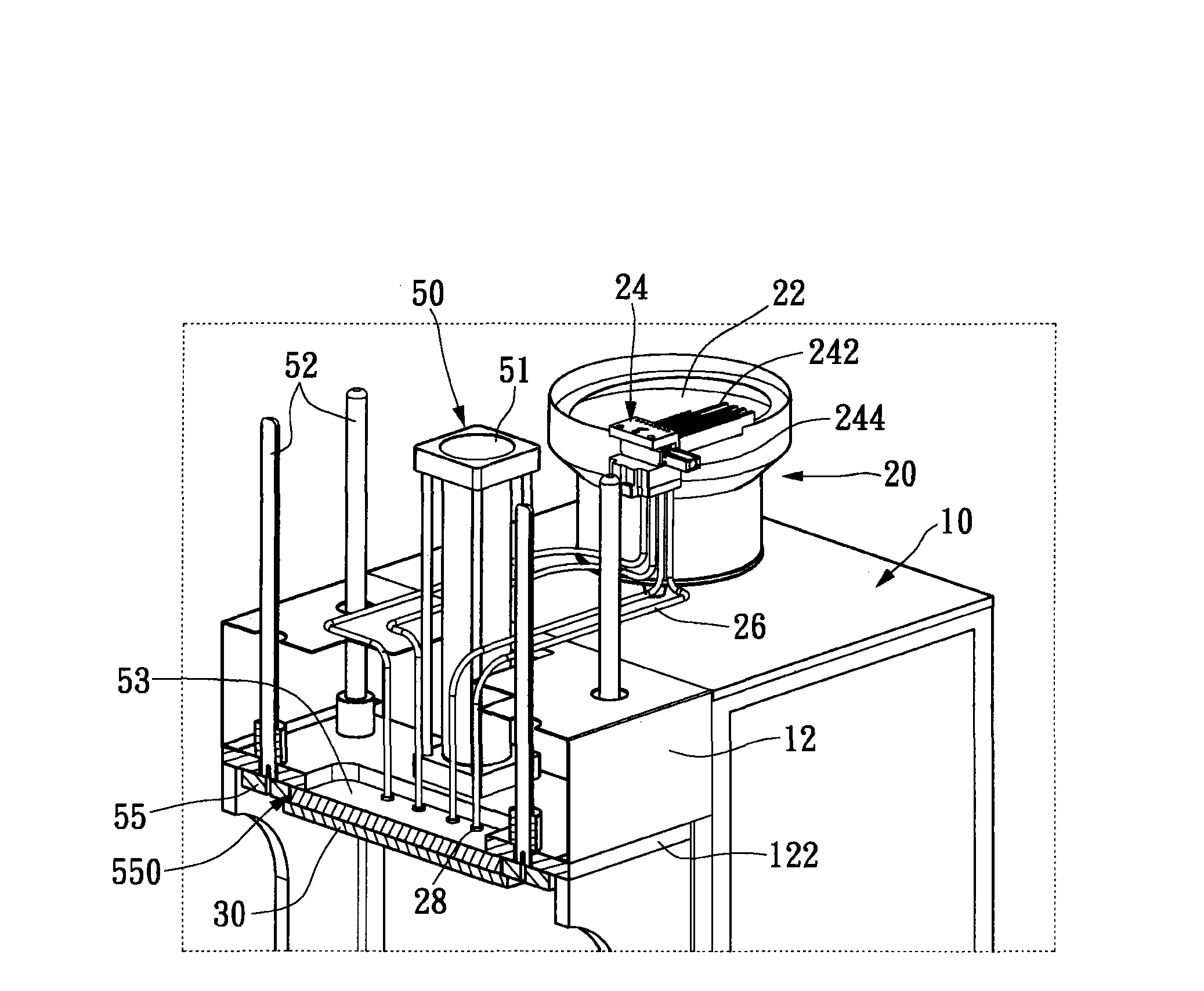 Automatic loading and setting blind rivet mechanism