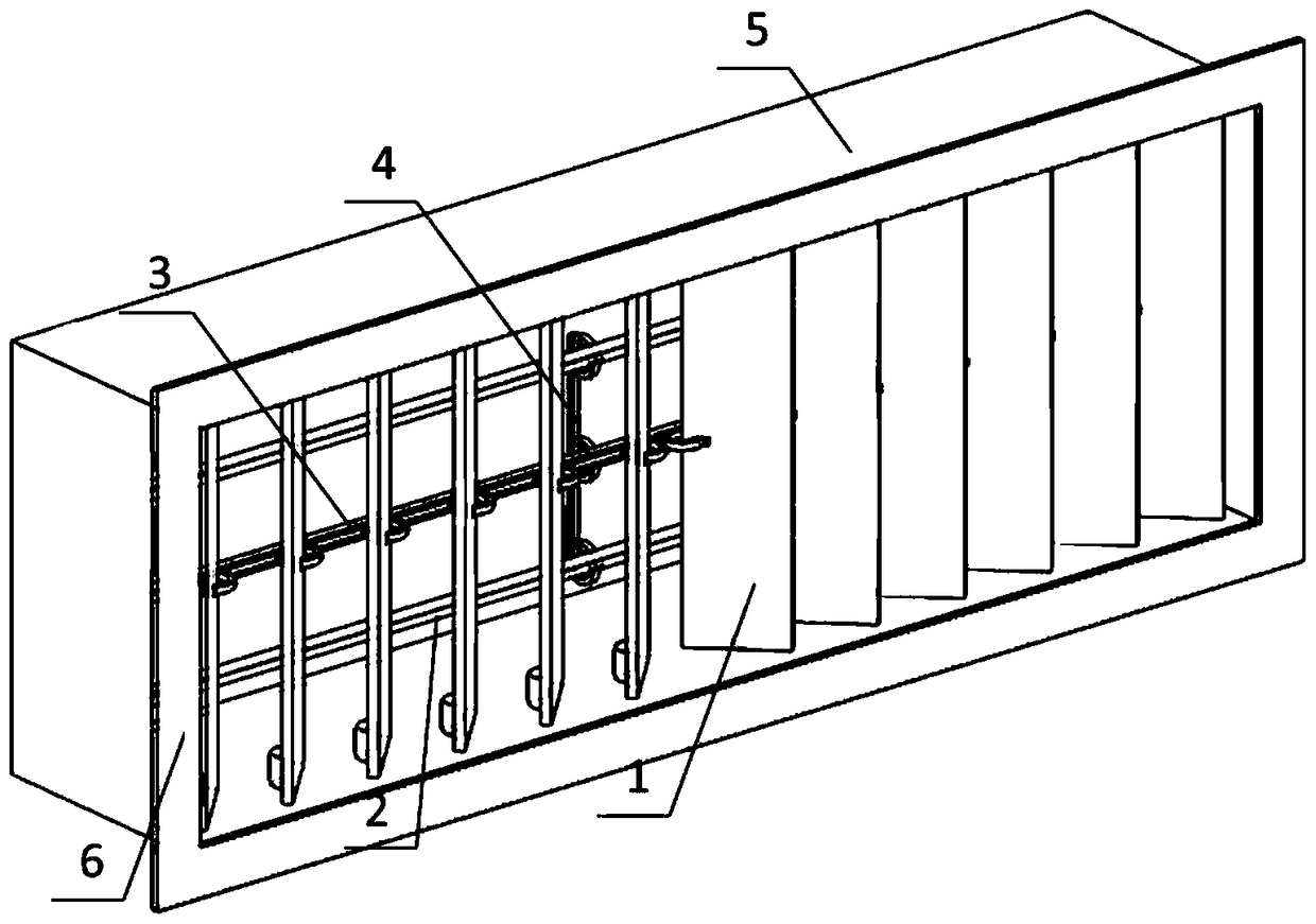 Air outlet for precise control of air supply direction and method for realizing different airflow organization