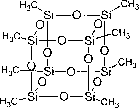 Synthesis method for substituting sesquialter siloxane by non-functional alkyl