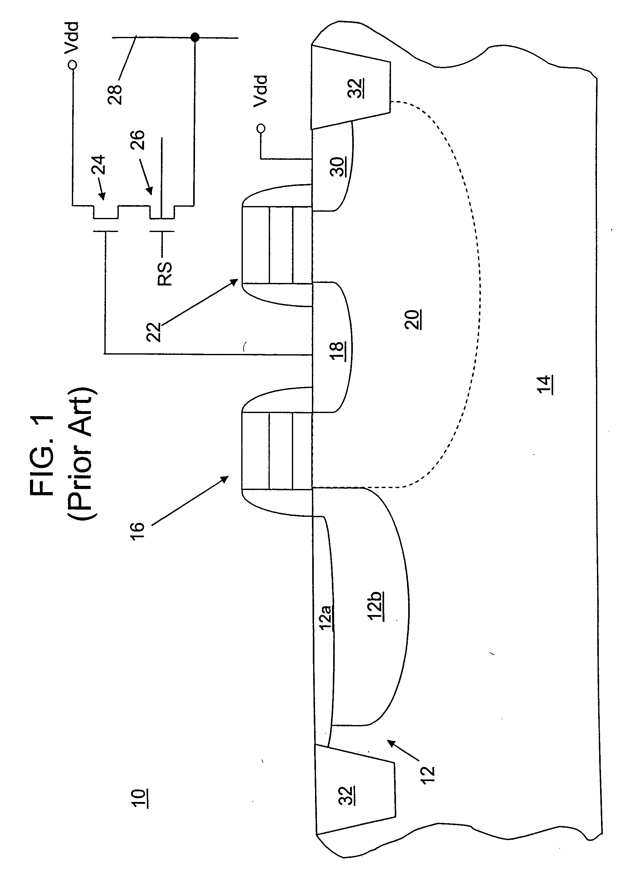 Imager photo diode capacitor structure with reduced process variation sensitivity