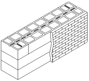 Self-thermal-insulation building block