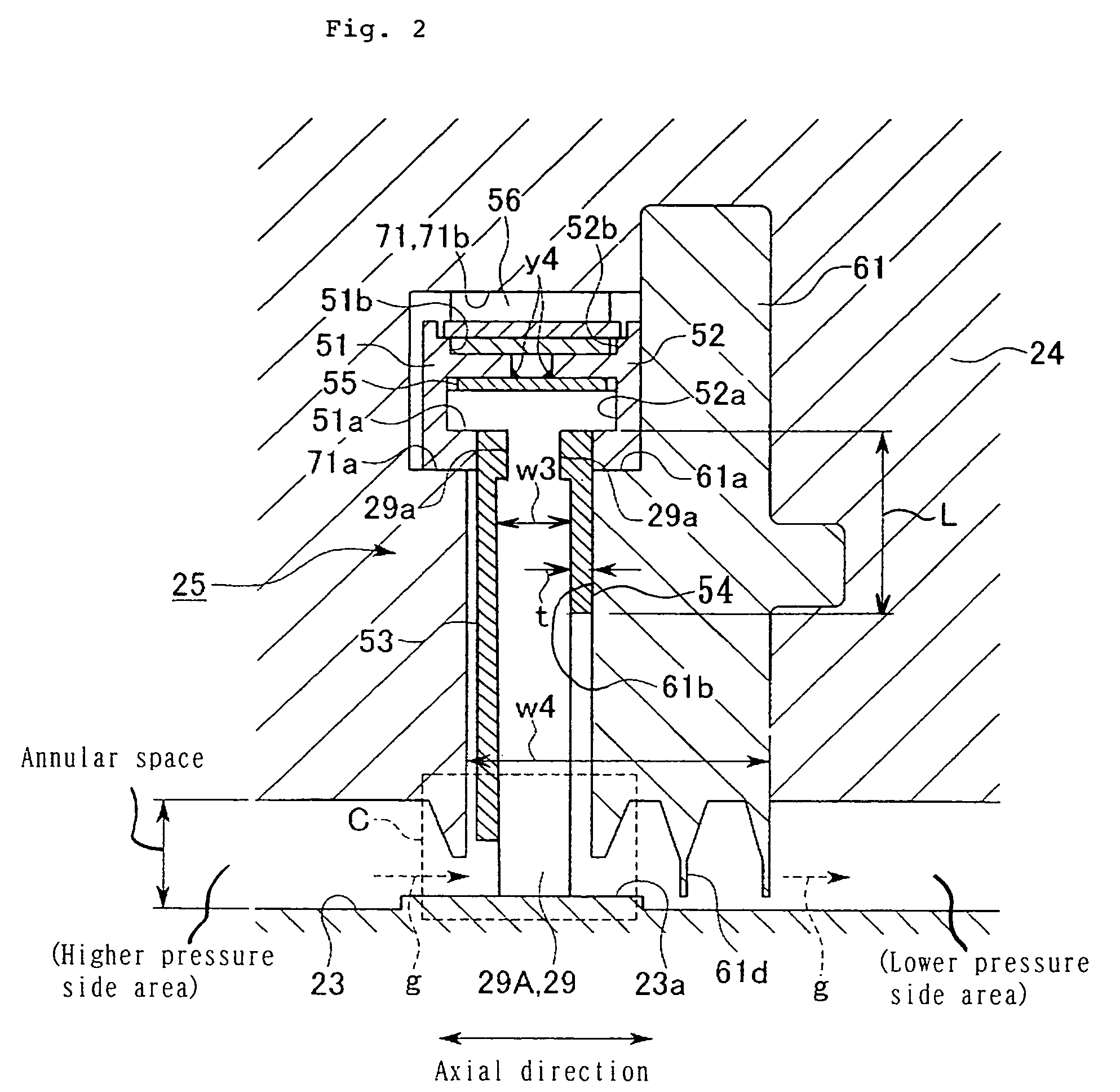 Shaft seal mechanism, shaft seal mechanism assembling structure and large size fluid machine