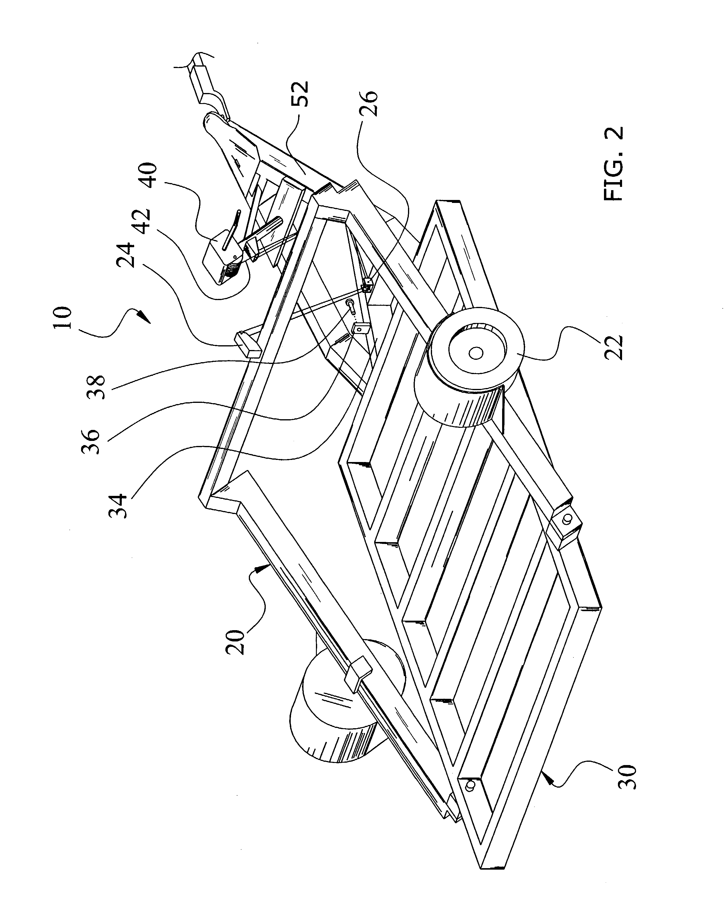 Trailer bed system