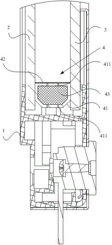 Hollow glass door and manufacturing method thereof