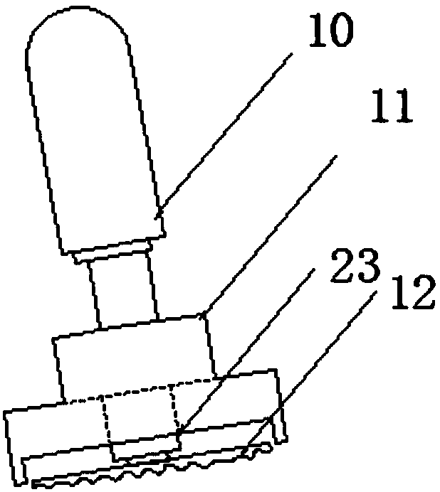 Dust removing metal grinding device