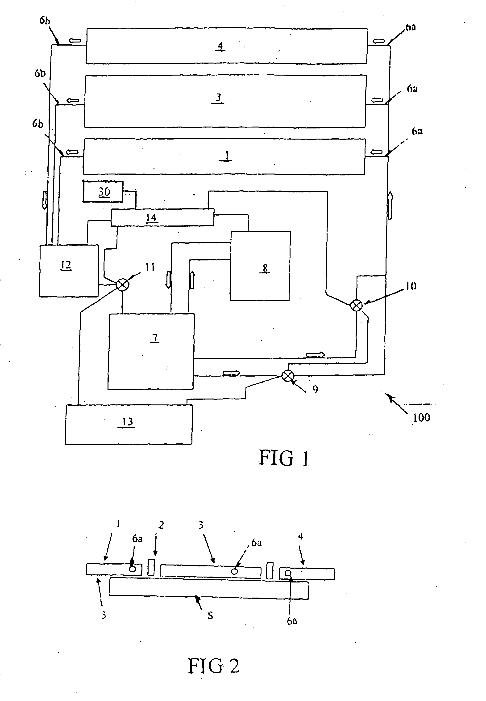 Method and device for de-icing of trains