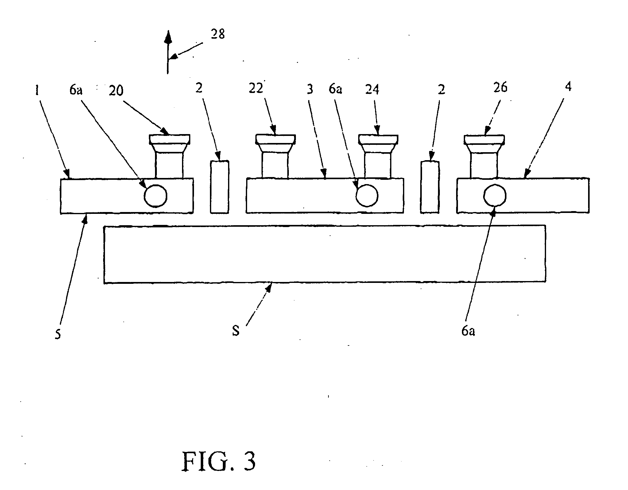 Method and device for de-icing of trains