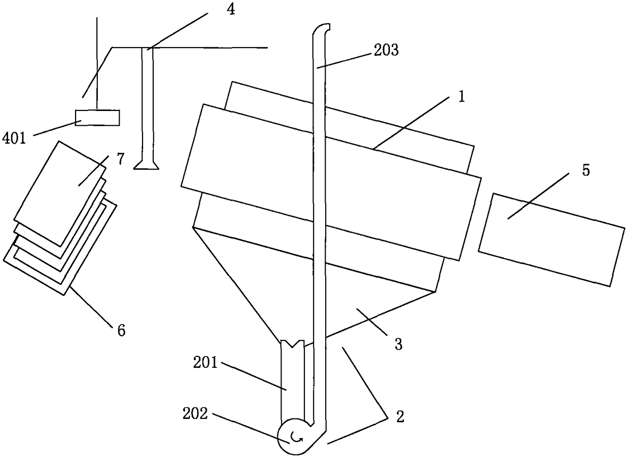 Automatic unpacking and feeding method