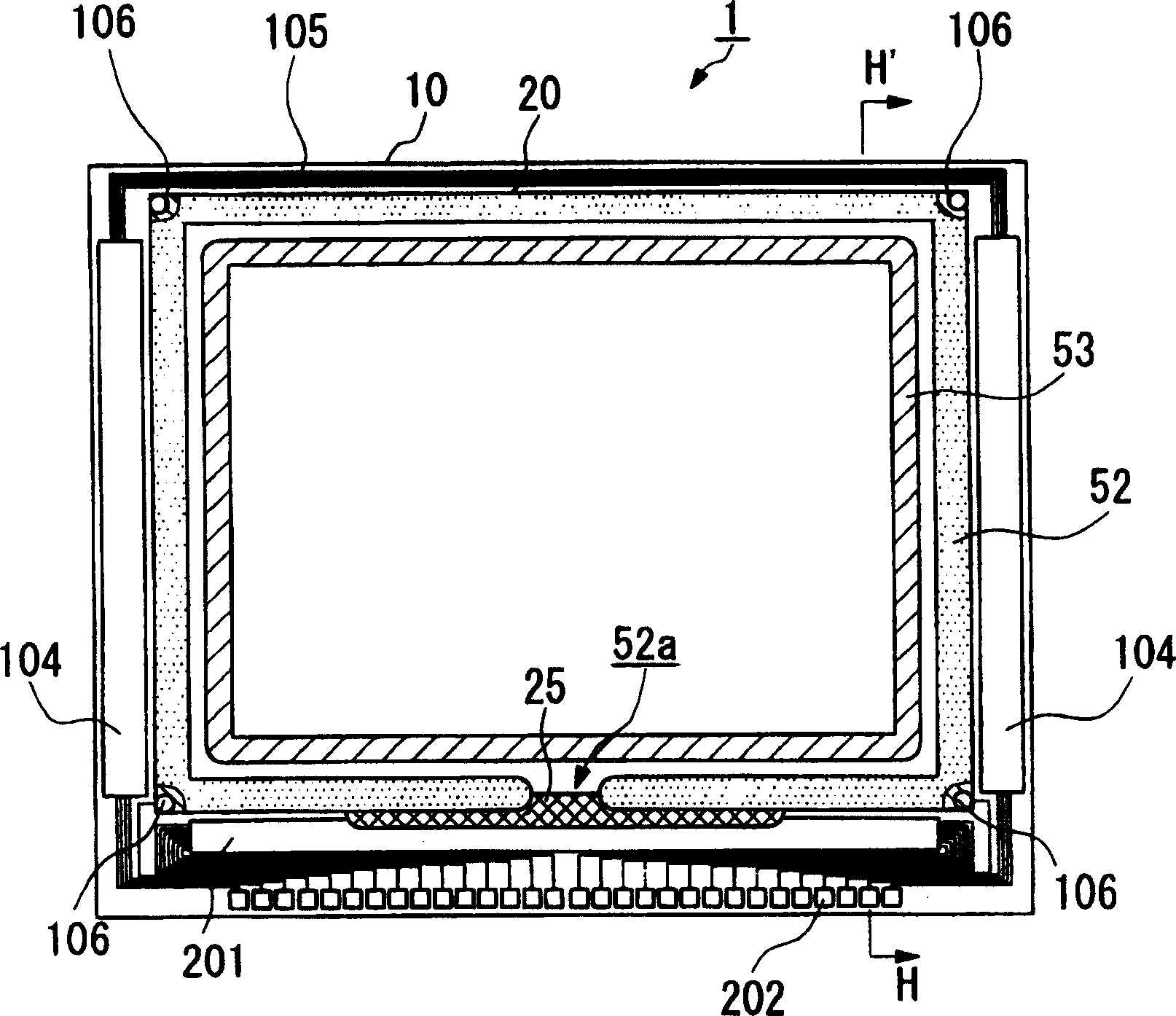 Electrooptic device, manufacturing method thereof, liquid crystal device and projective display device