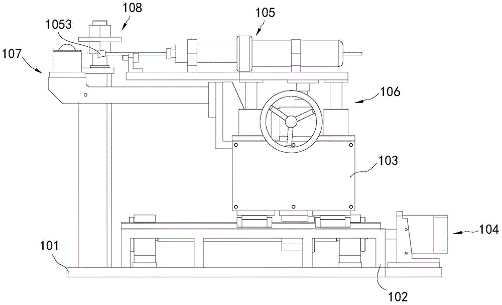 Composite pipe inner weld grinding machine