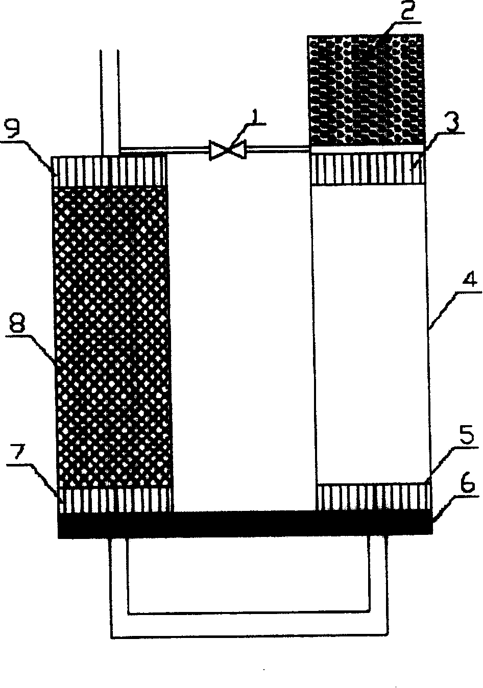 Adsorption phase-regulating vascular refrigerator