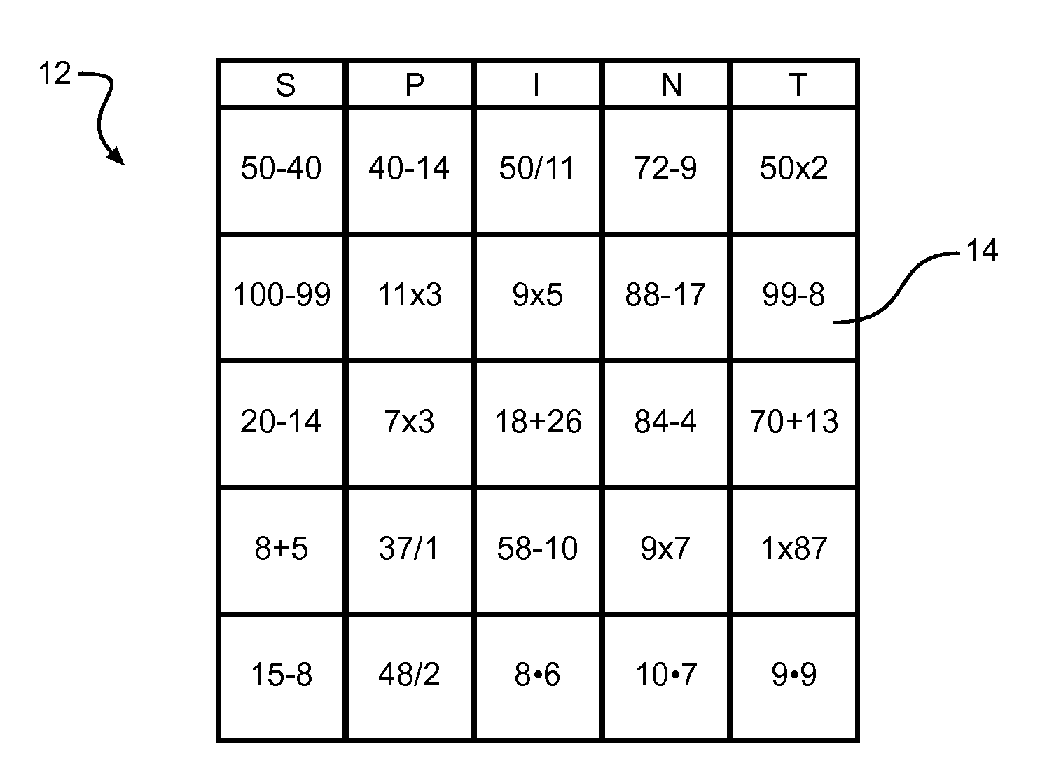 Spin-It Bingo Math Game
