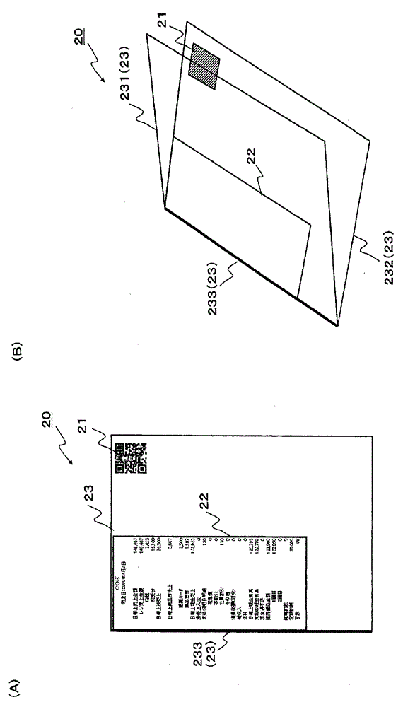 Data collecting apparatus based on store receipt