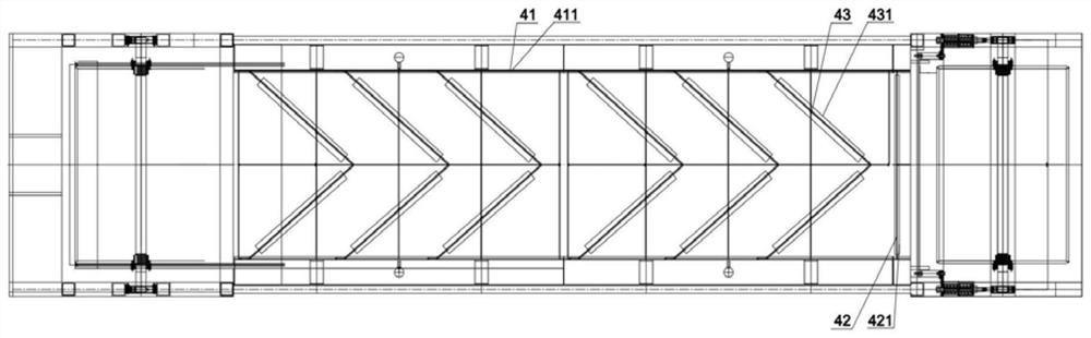 Durable steel belt material cooling conveyor