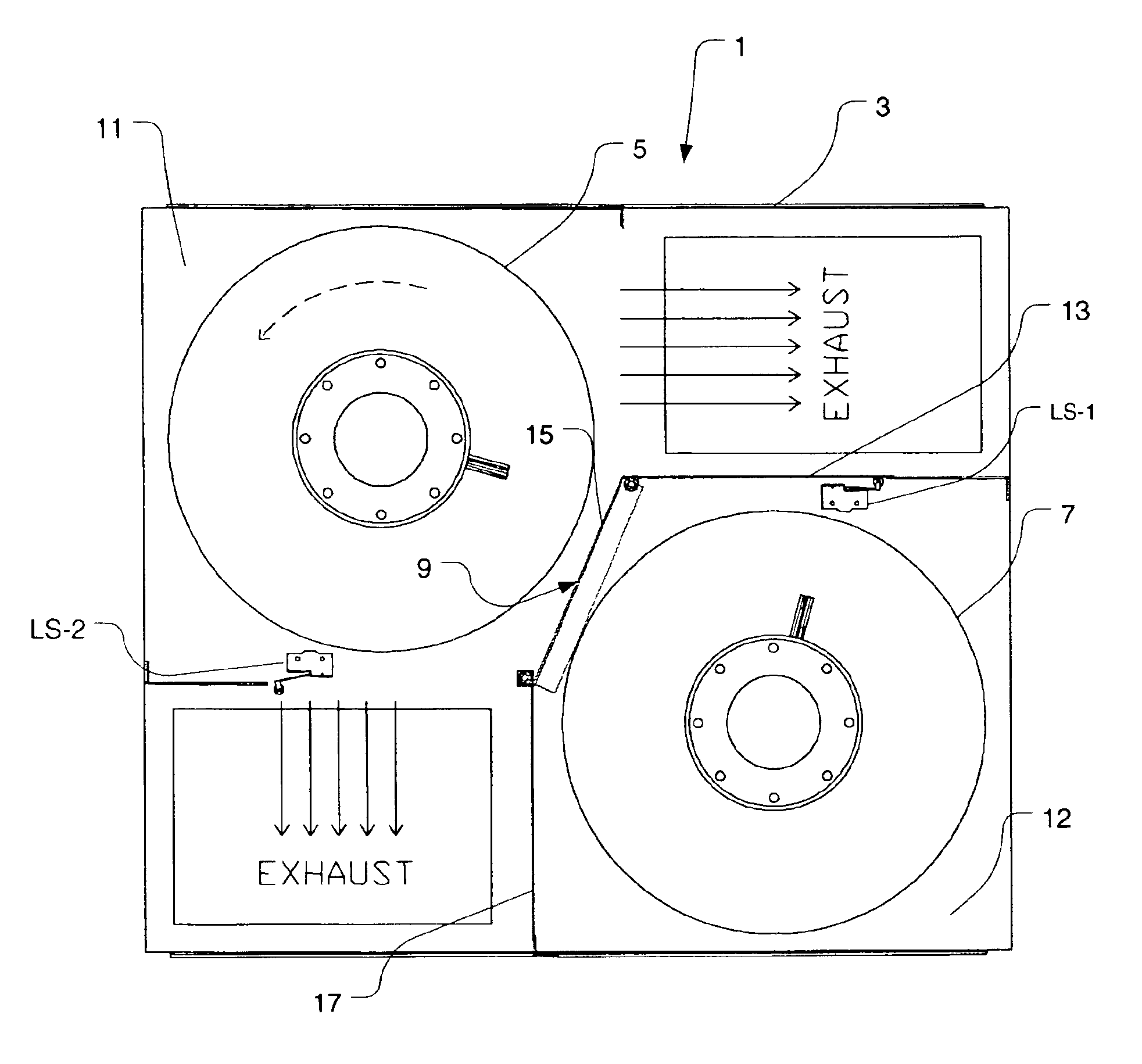 Apparatus for continuous cooling of electrical powered equipment