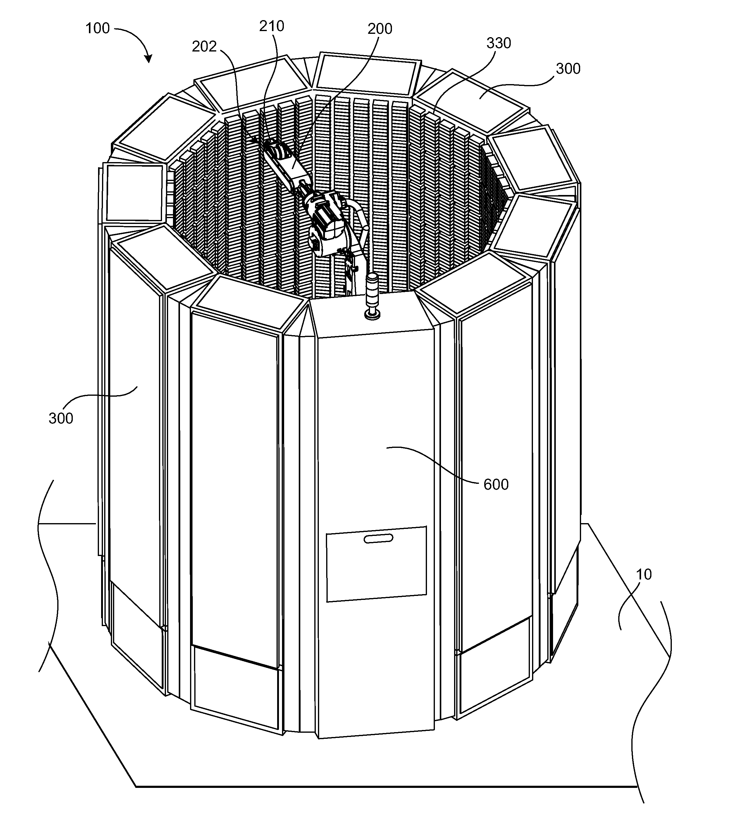 Storage Device Testing System Cooling