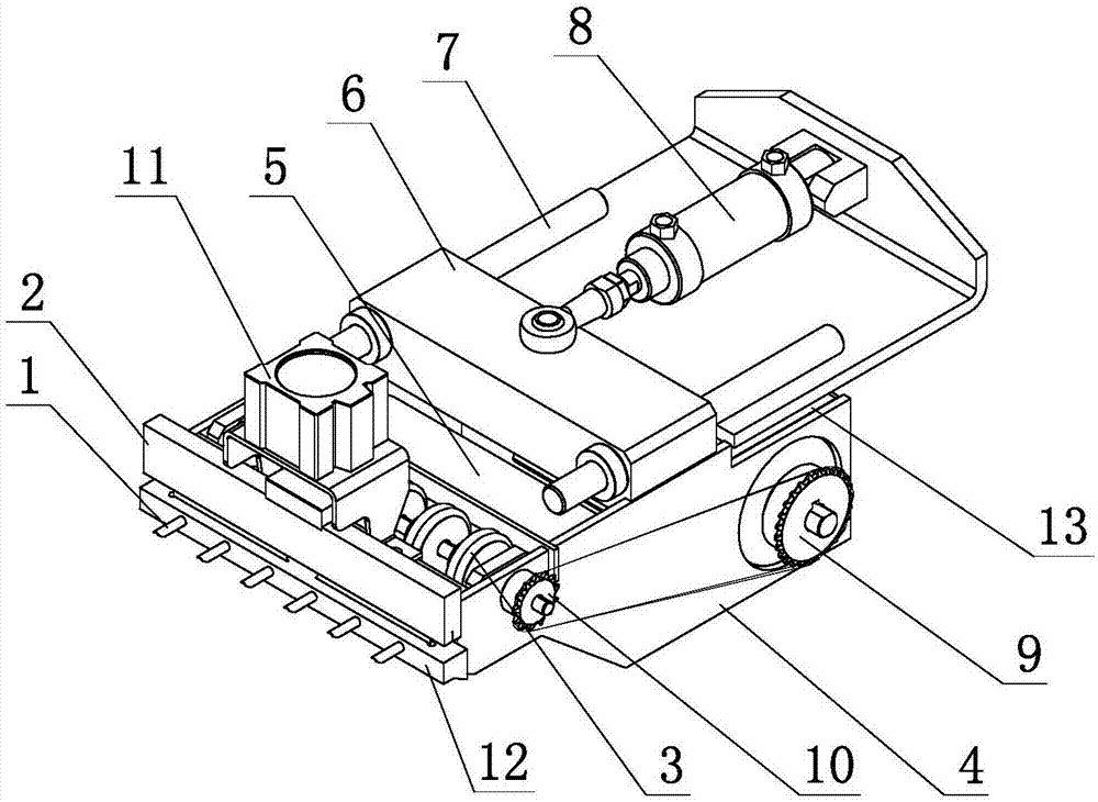 Telescopic lead inserting device for automatic molding machine for double-bang fireworks