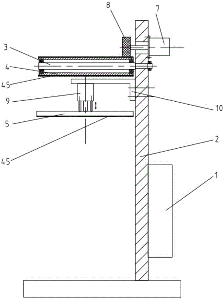 Double-roller hank fluttering device