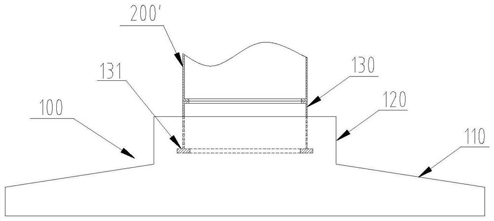 Wind turbine foundation reuse method