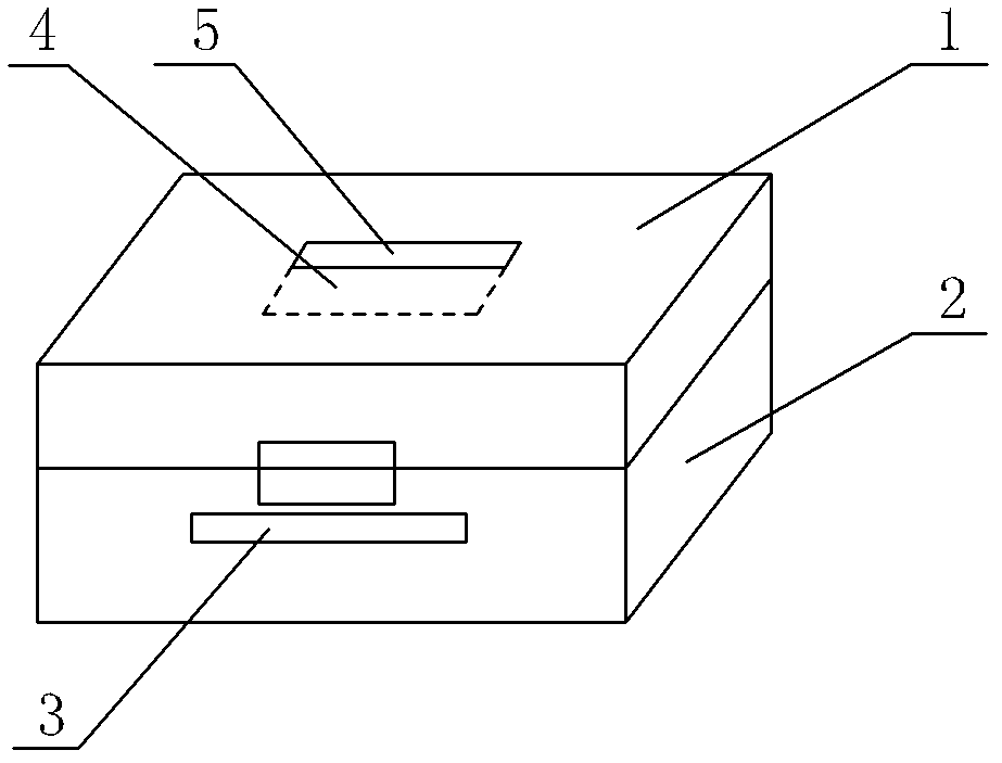 Capacitive touch sensitive electronic safety box