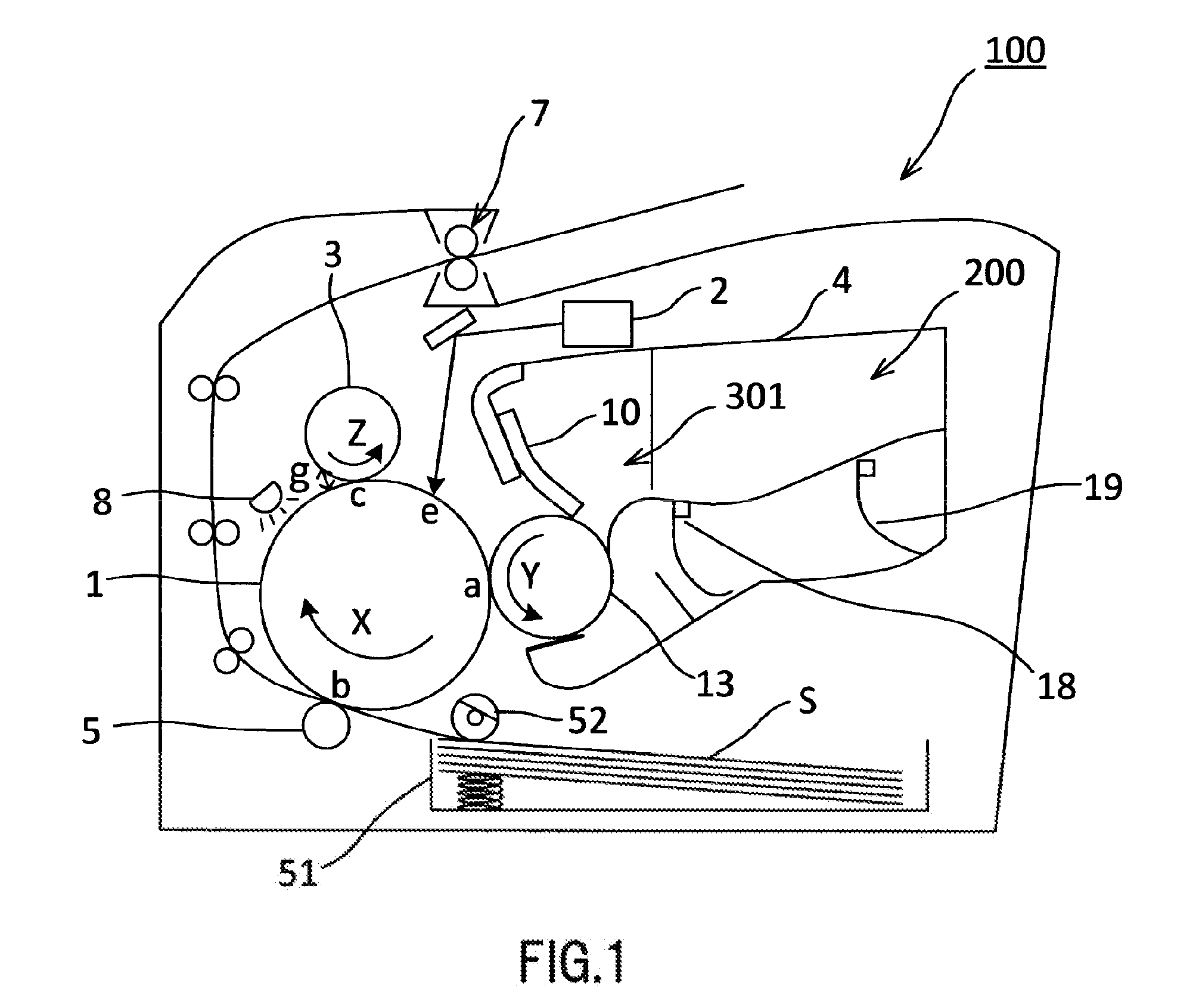 Image forming apparatus having simultaneous development and cleaning