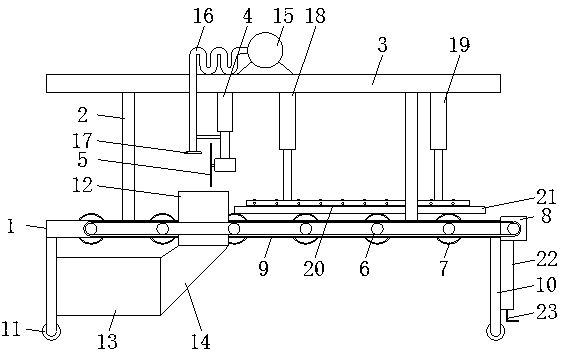 Raw material cutting device for machining and operation method thereof