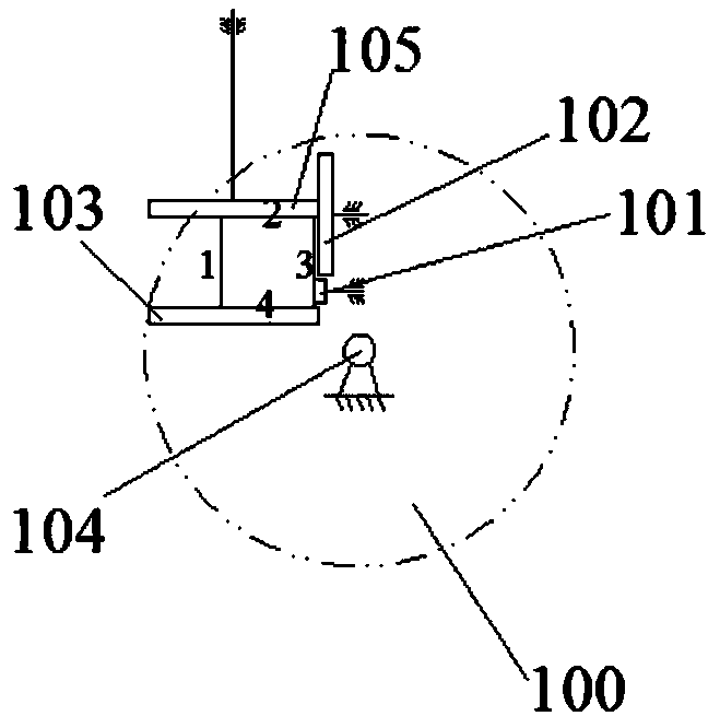 Overturning bubble pressing hand changing mechanism and method