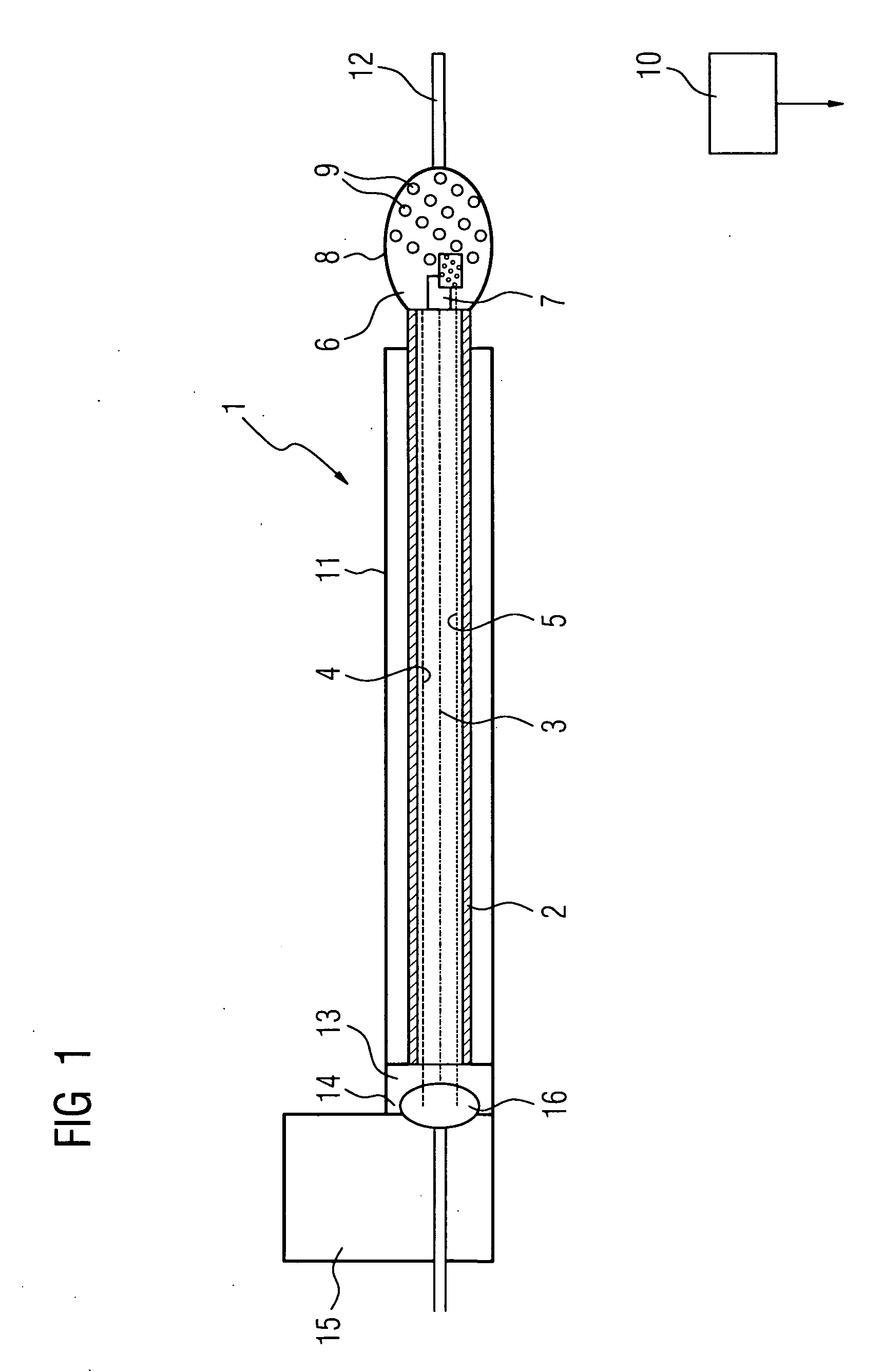 Device for carrying out rotablation
