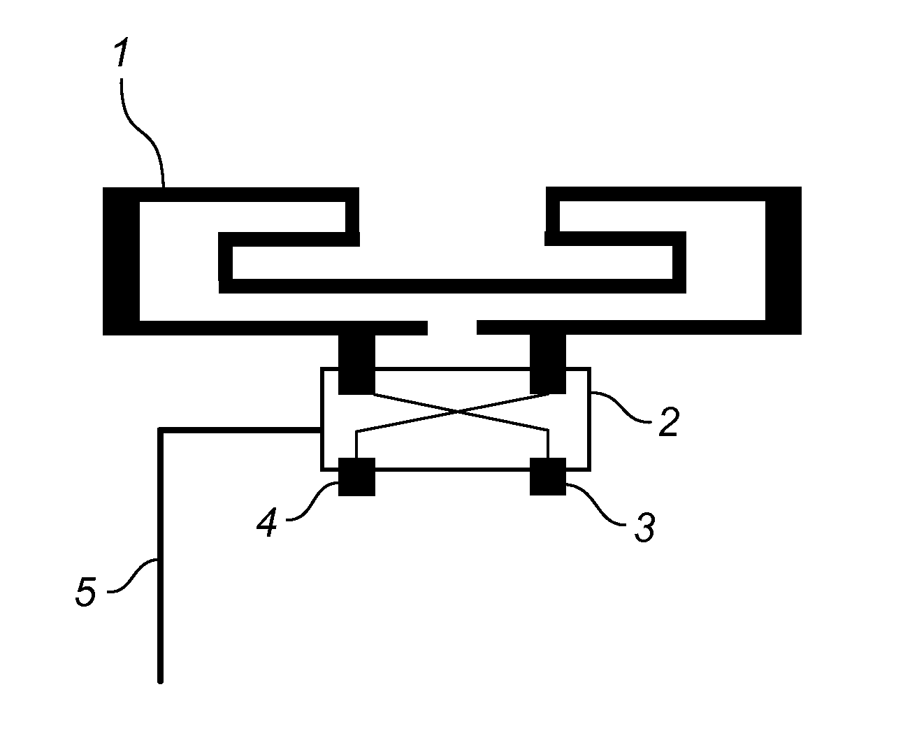 Loop antenna with switchable feeding and grounding points