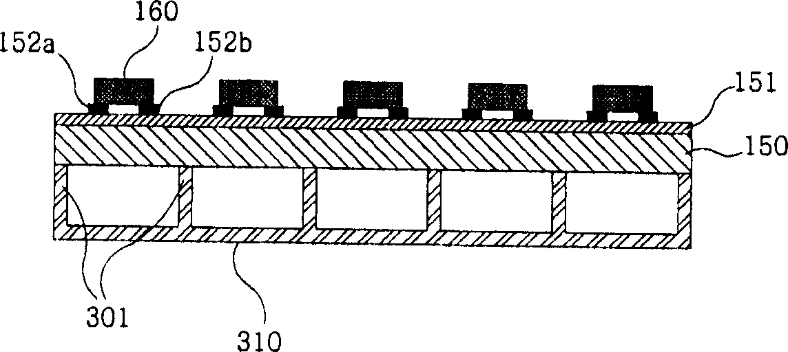 Light emitting device package and back light unit for liquid crystal display using the same