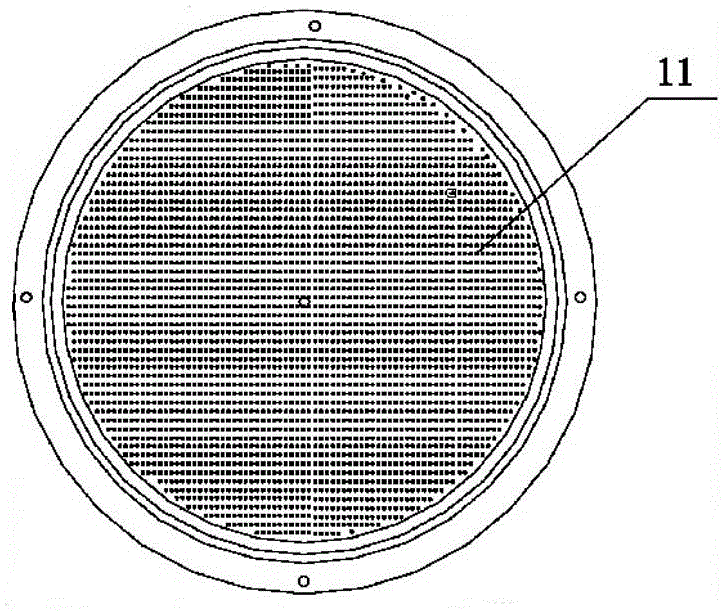 Filter disc type microporous aerator provided with rubber diaphragm