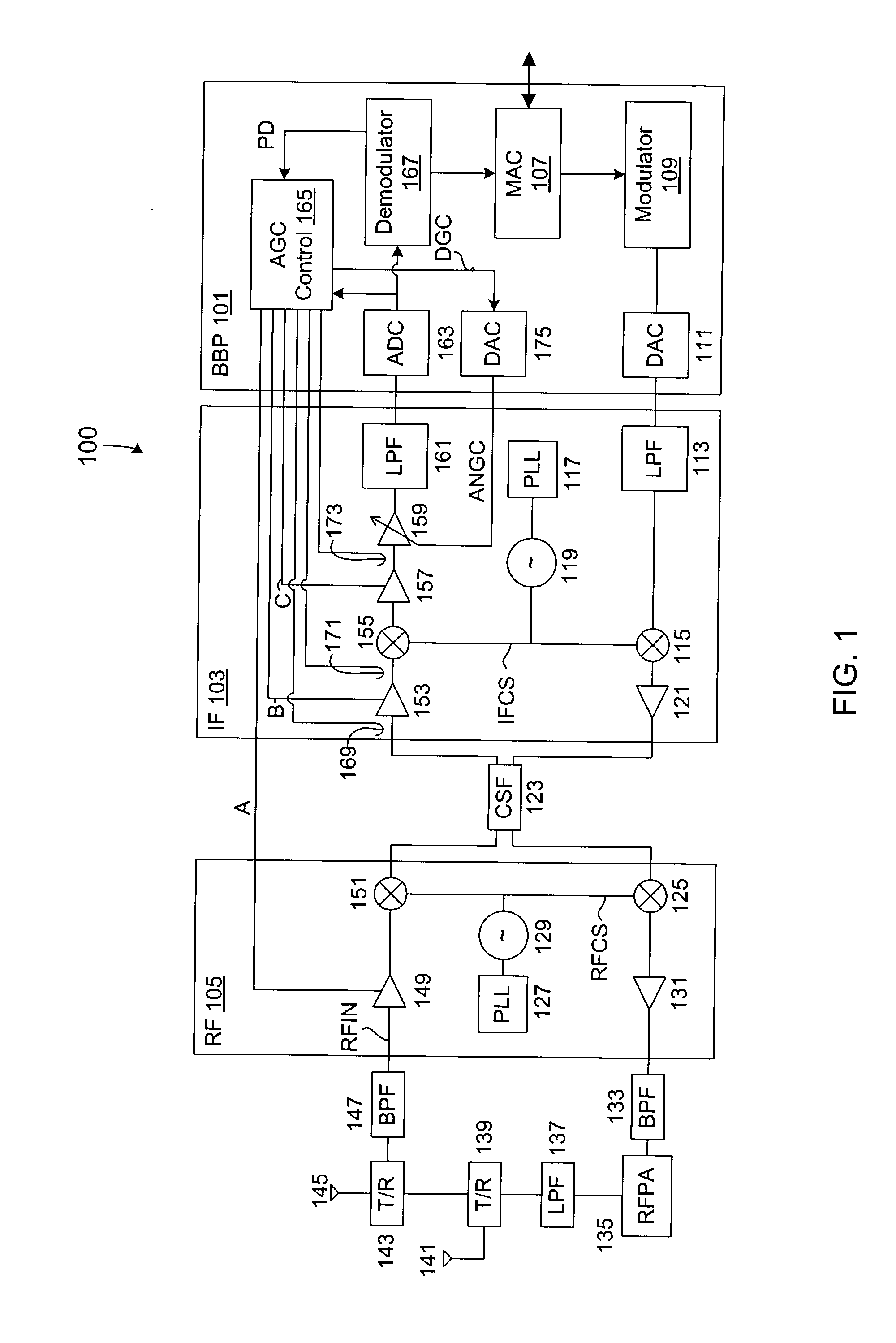 Rapid acquisition and tracking system for a wireless packet-based communication device